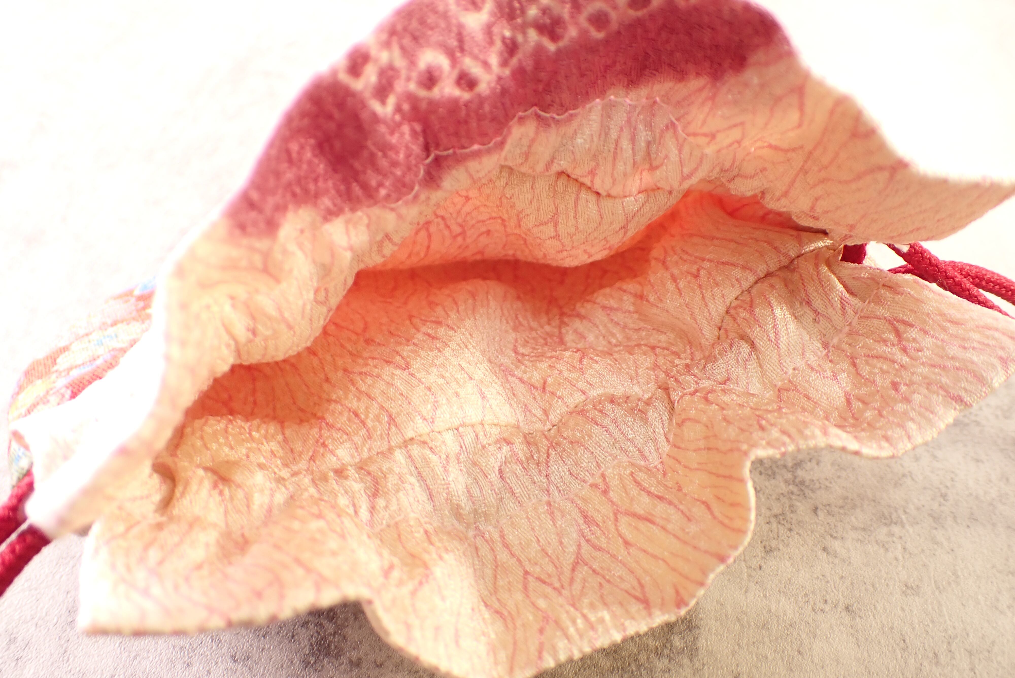 【未開封・未使用】日本紅　小町紅　紅お猪口　巾着セット 定期便利用者様限定】巾着袋 [D12-63] | differencee(ディファレンシー)