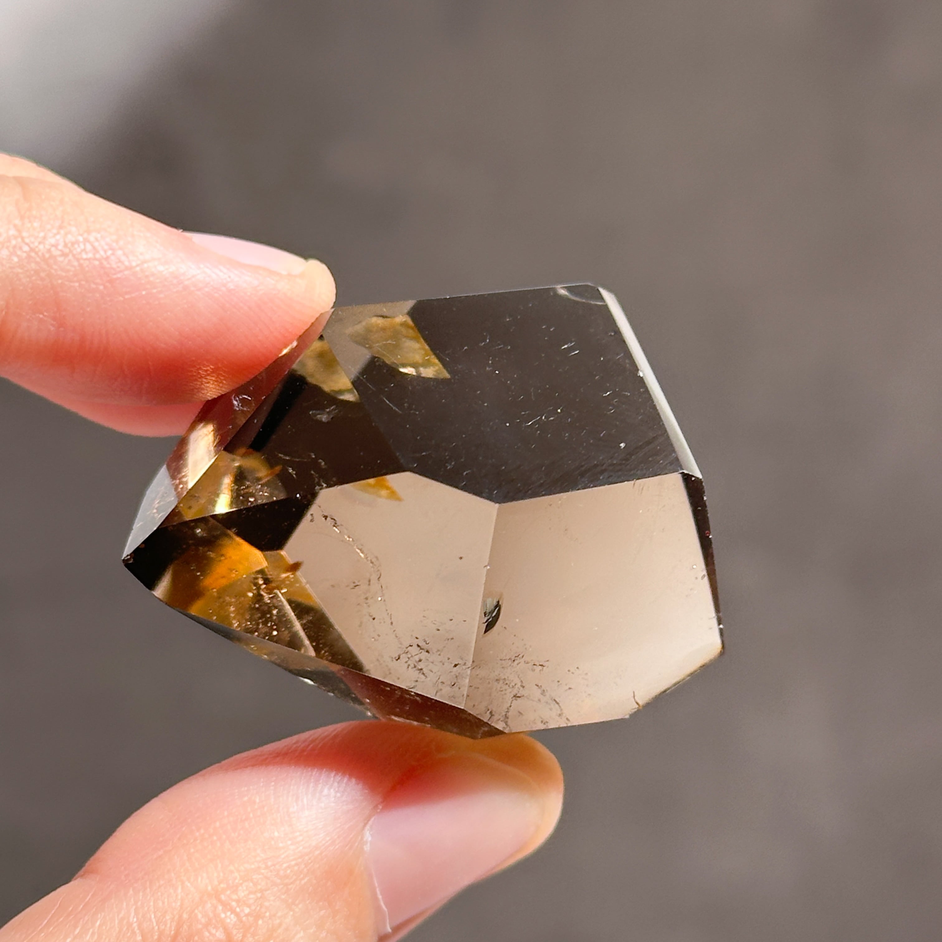 高品質】スモーキークォーツ フリーフォーム32◇ Smoky quartz