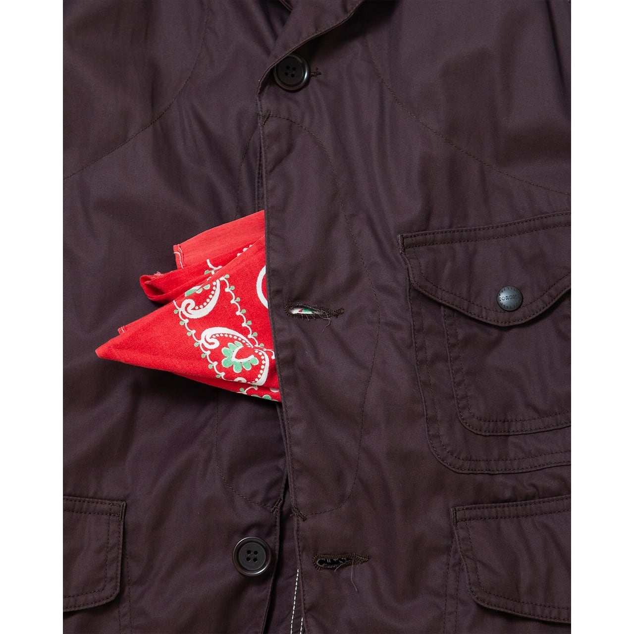 THE CORONA UTILITY / GAME JACKET High Density Chambray Gabardine