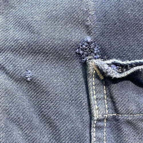50-60s SAVO 刺繍タグ モールスキン フレンチワークジャケット 詳細写真12
