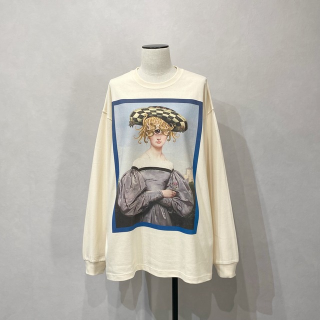メランコリアなサイクロプスお嬢様 / 極厚Long Tshirt【hellbent lab.】
