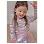 マルディアンバー / Mardi Amber / クレイハイネックTシャツ / 韓国子供服 / キッズ / 26winter〖取寄〗*XS~XXL*