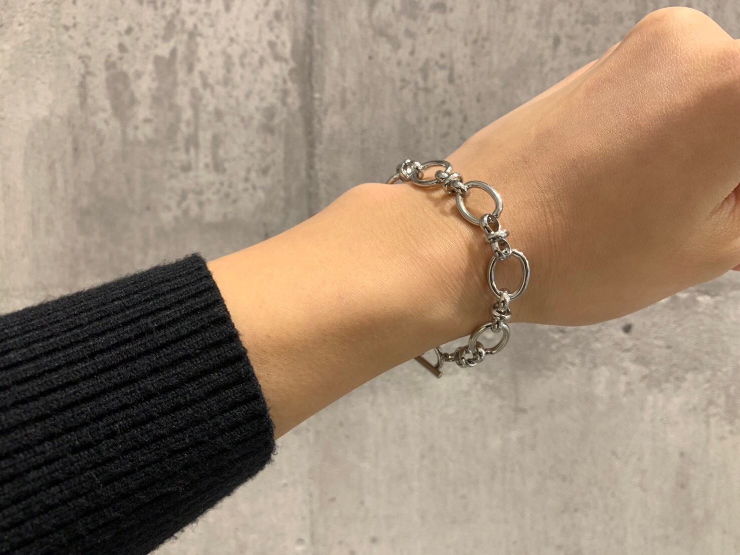 【 CORE 】design middlechain bracelet