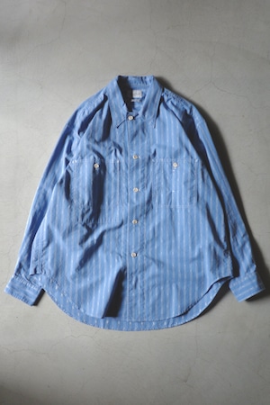 Marvin Pontiak shirt makers【Cover All SH  -L.Blue Dobby-】