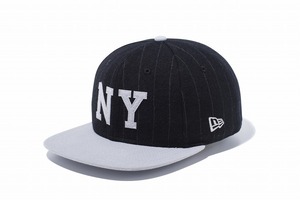 NEWERA “9FIFTY” フランネル+ピンストライプ