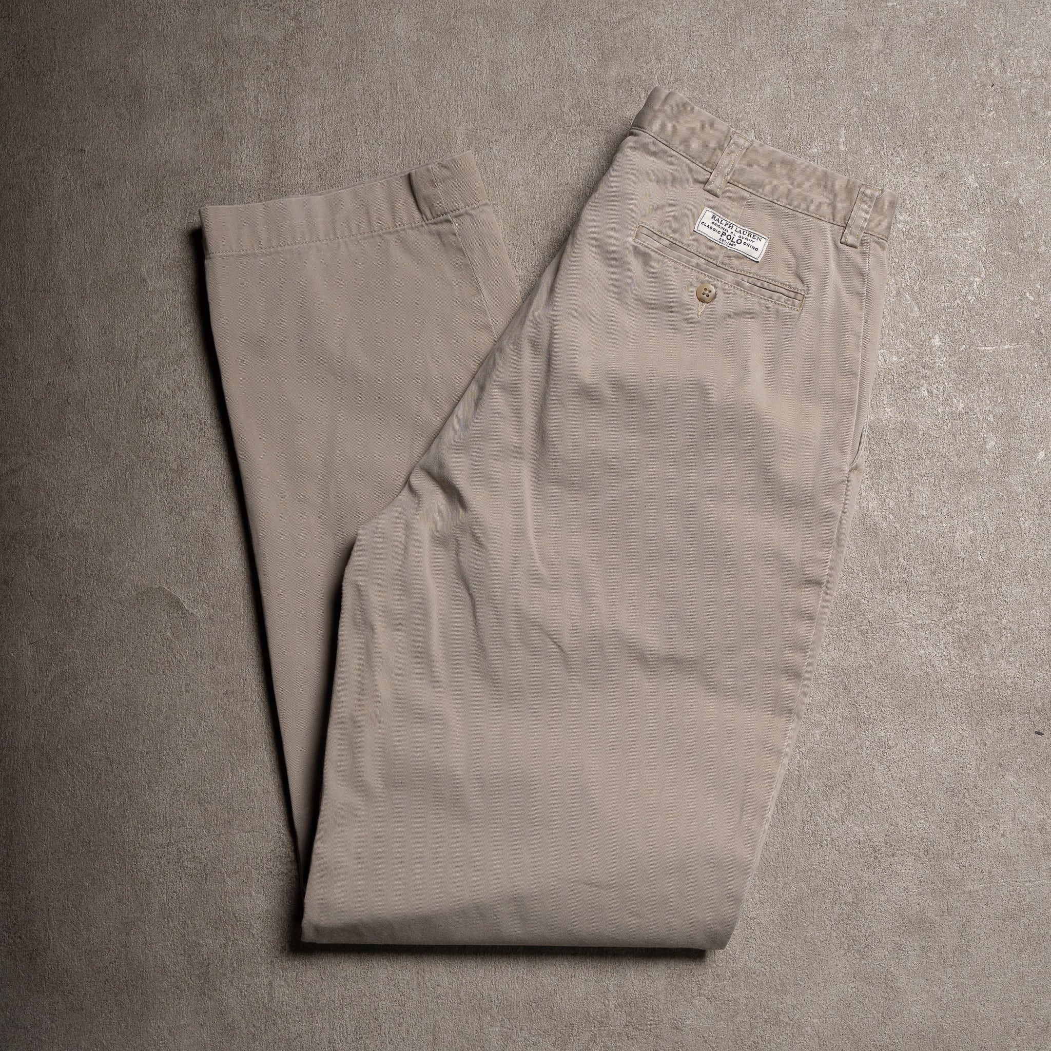 【W34】POLO by Ralph Lauren POLO CHINO "PROSPECT PANT" ポロチノ ラルフローレン ユーズド プロスペクト No.142