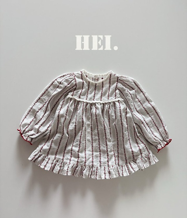 【取寄】hei｜sage dress｜セージワンピース｜XS-XL｜kids｜26 autumn