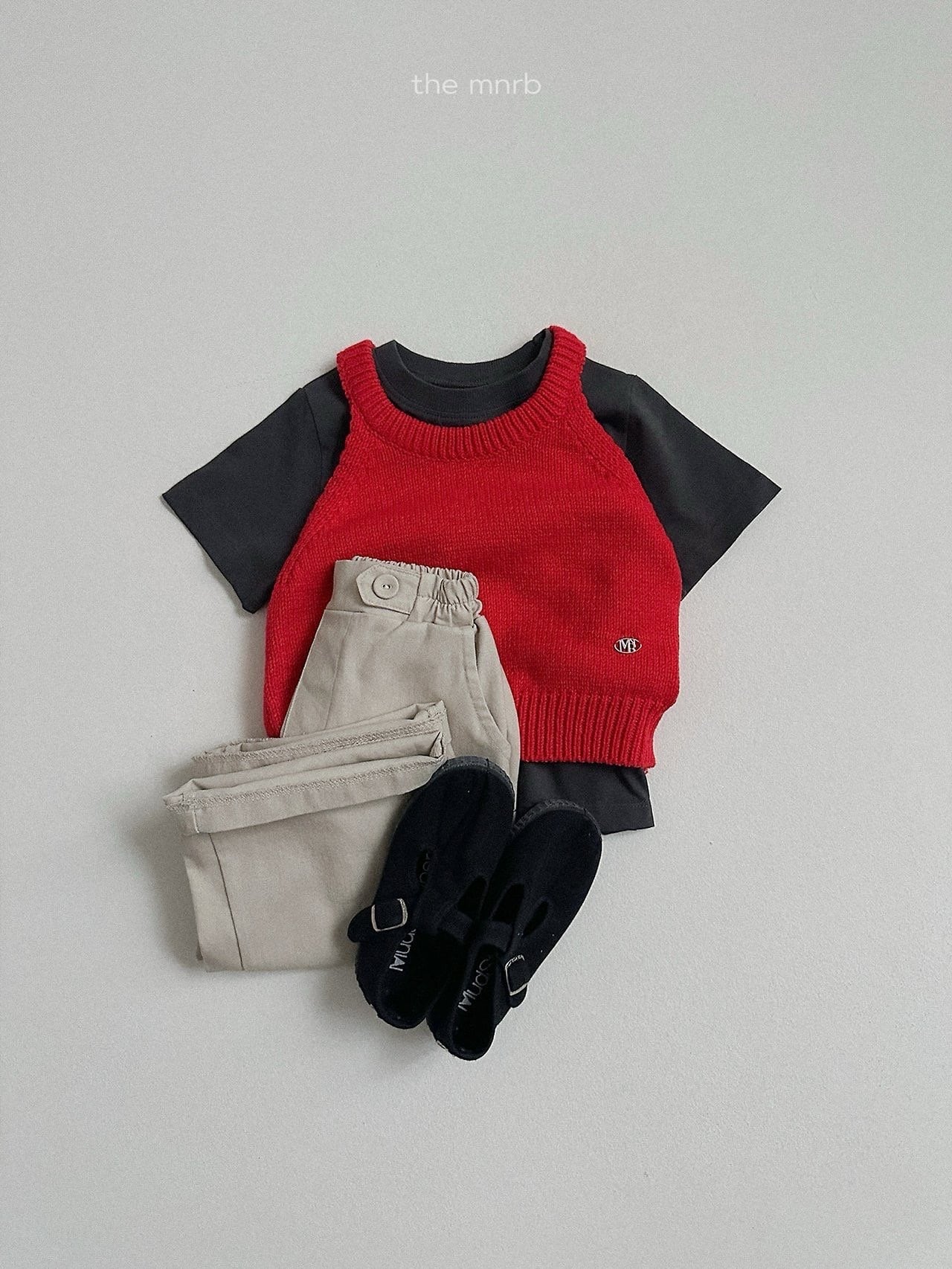 送料無料【予約】/ ホルターネックニット / minirobe