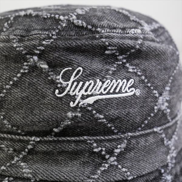 Size【M/L】 SUPREME シュプリーム 23AW Punched Denim Crusher Black