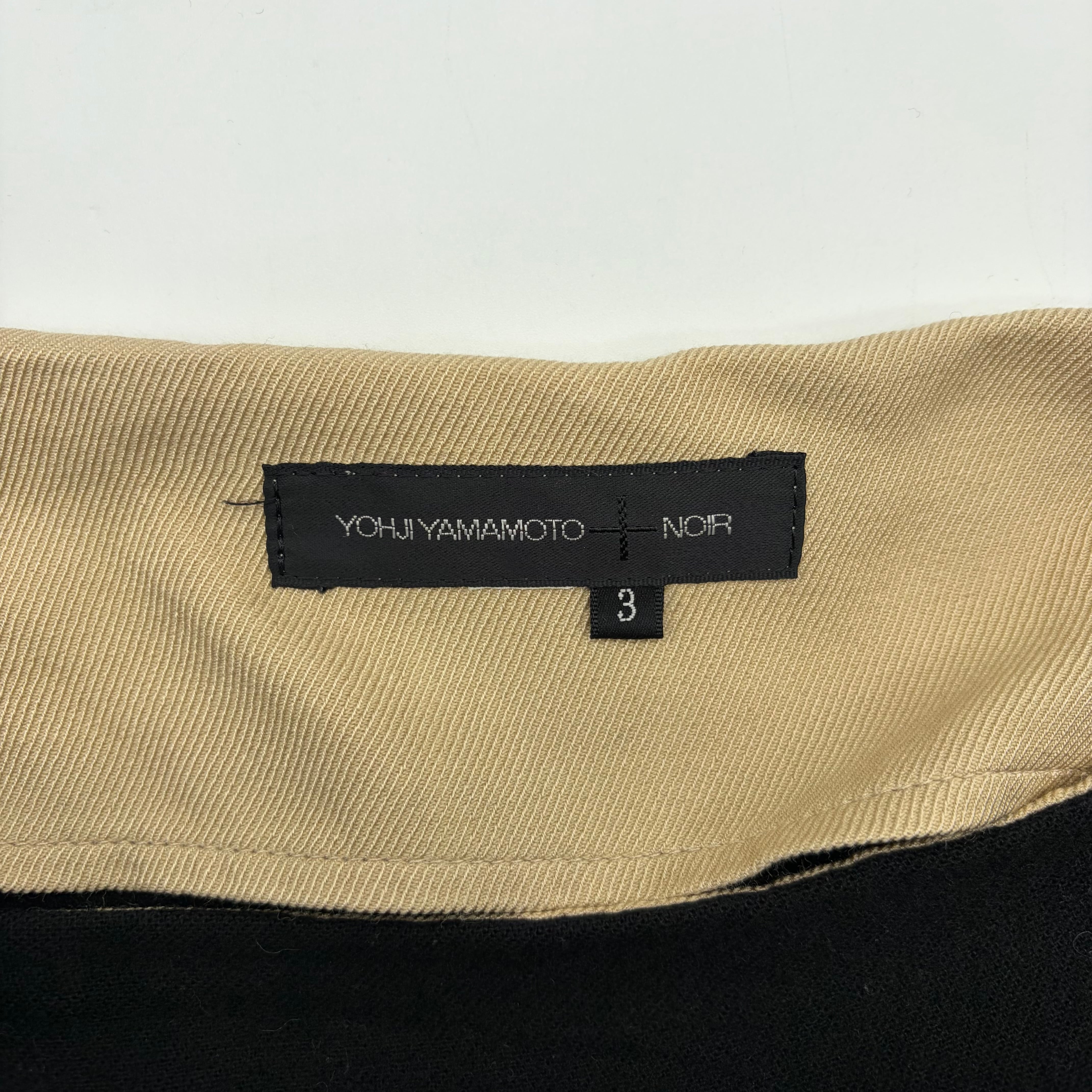 Yohji Yamamoto+NOIR スリット ロングスカート ヨウジヤマモト