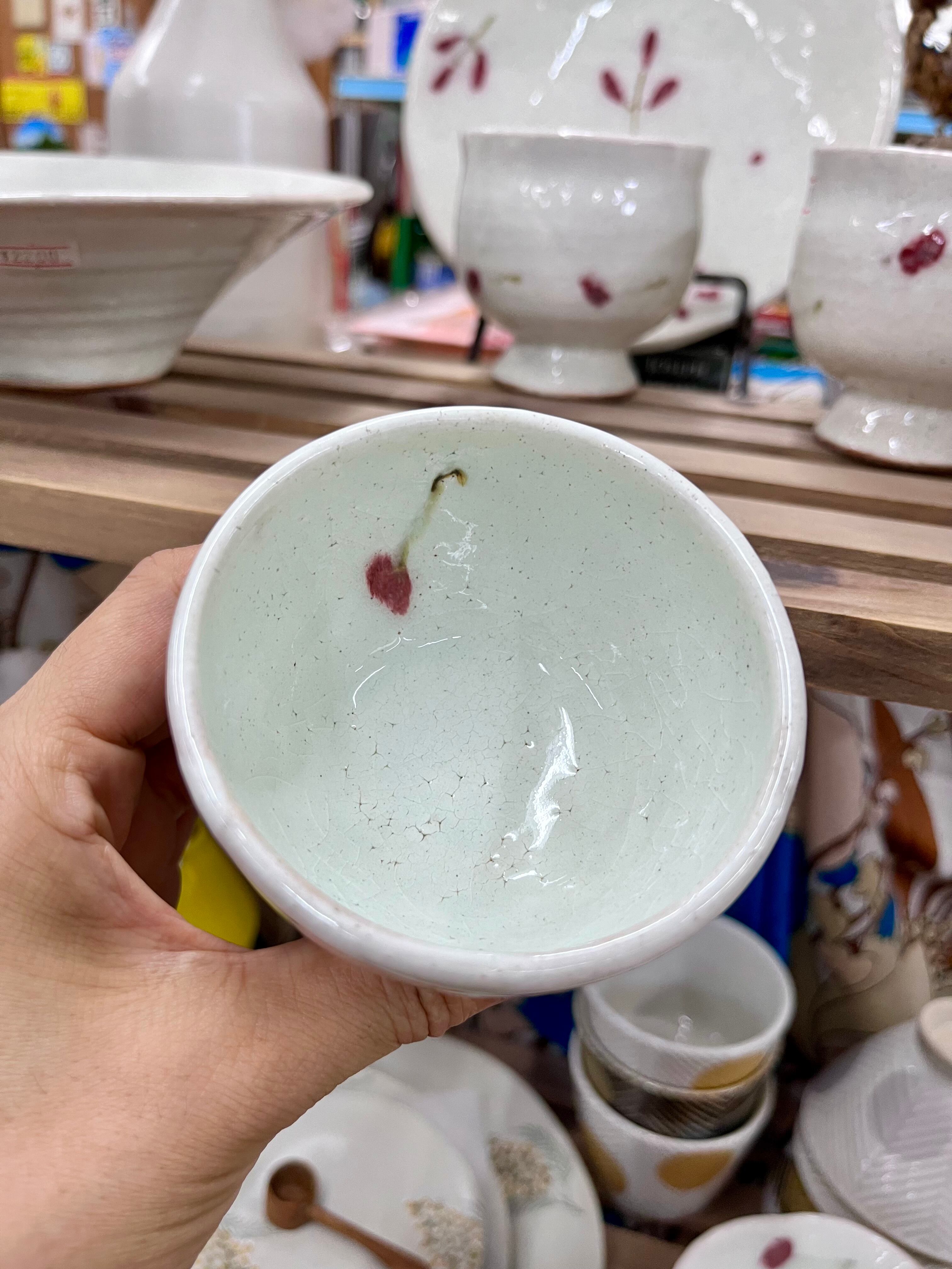 巌陶房 さくらんぼ割高台汲出 | hashiguchik