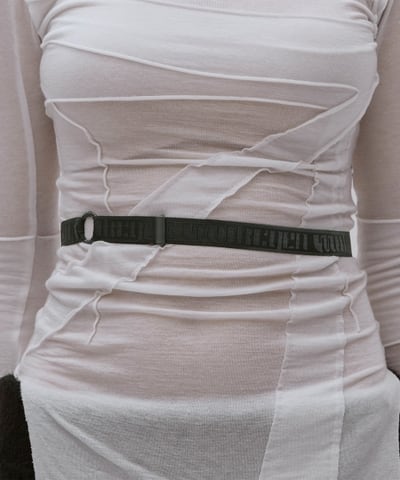 24AW】MUKCYEN ムッシャン / elastic belt | TRENT online