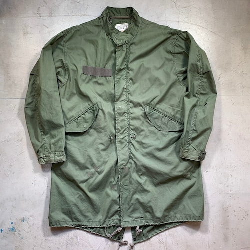 80's U.S.ARMY PARKA EXTREME COLD WEATHER M-65 FISHTAIL PARKA フィールドパーカー フィッシュテール シェルのみ CARBONHILL MFG.CO. DLA100-83-C-0441 ミリタリー 米軍 SMALL 希少 ヴィンテージ BA-1391 RM1760H