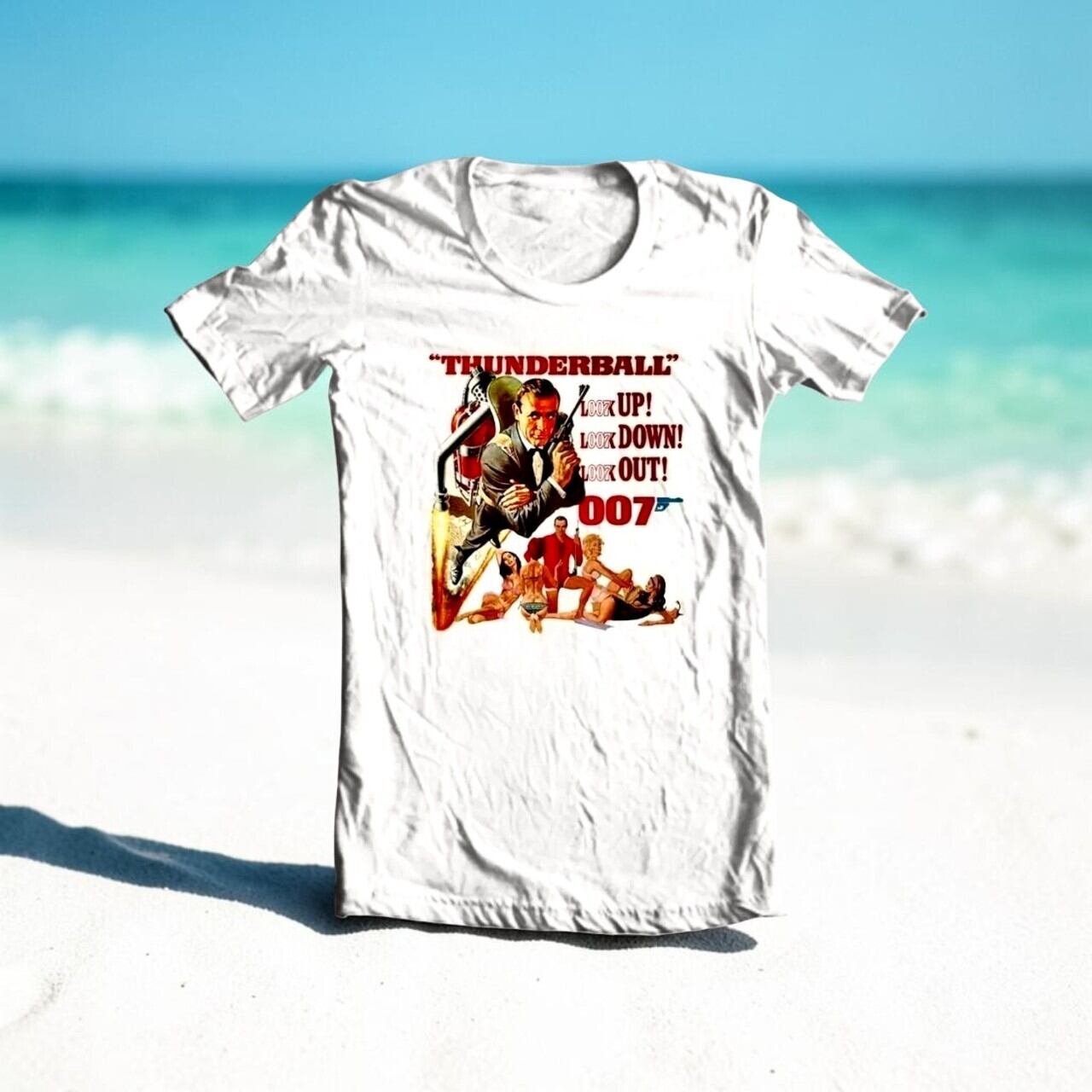サンダーボール作戦007‼️ショーン・コネリーTシャツ❗️ジェームズ