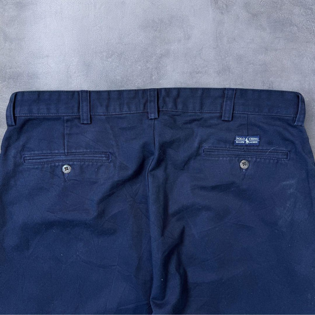 Polo by Ralph Lauren 90s ANDREW POLO CHINO ツータック ポロチノ W36L32 古着 - 12