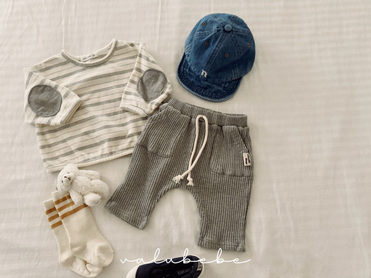 Valubebe 26/AP (Baby) Wide Waffle Baggy Pants