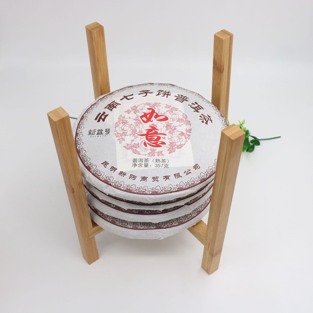 ケヤキ製シンプル茶葉展示棚