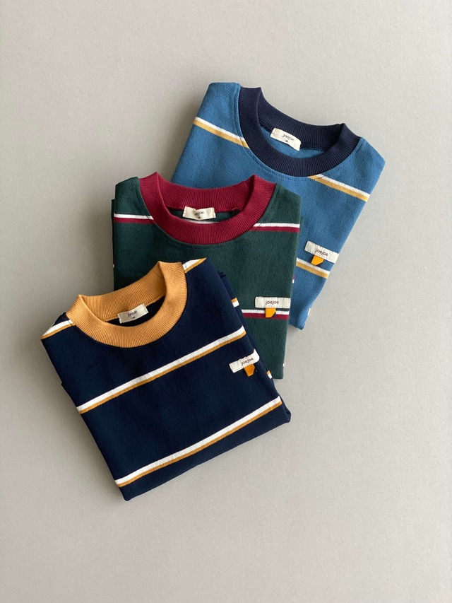 *即納* Joe Joe ストライプロングT ジュニア