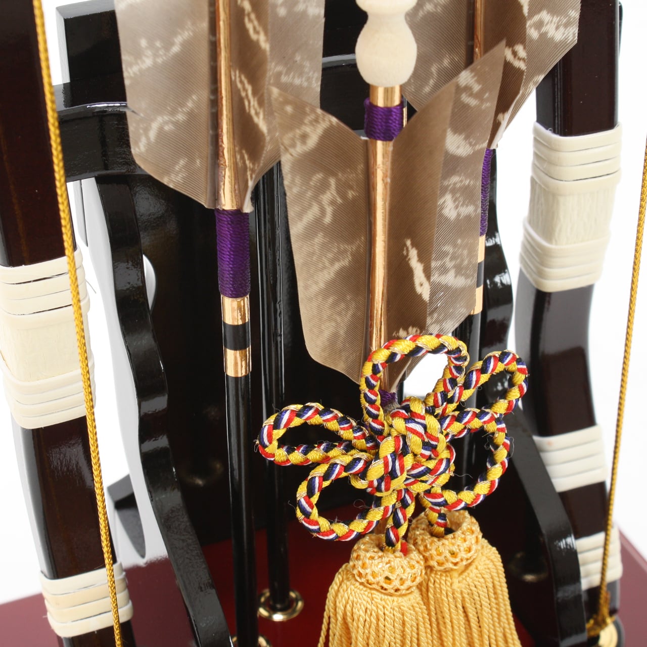 破魔弓飾り《商品コード》10200-0130 平城京 5㎜厚ガラス｜初正月