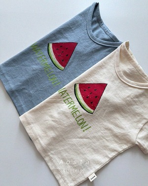 [Aosta] Watermelon Tee / [아오스타] 수박티