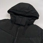 A.P.C. アーペーセー フード付き 肉厚 ダウンジャケット サイズ M /ブラック/APC/メンズ