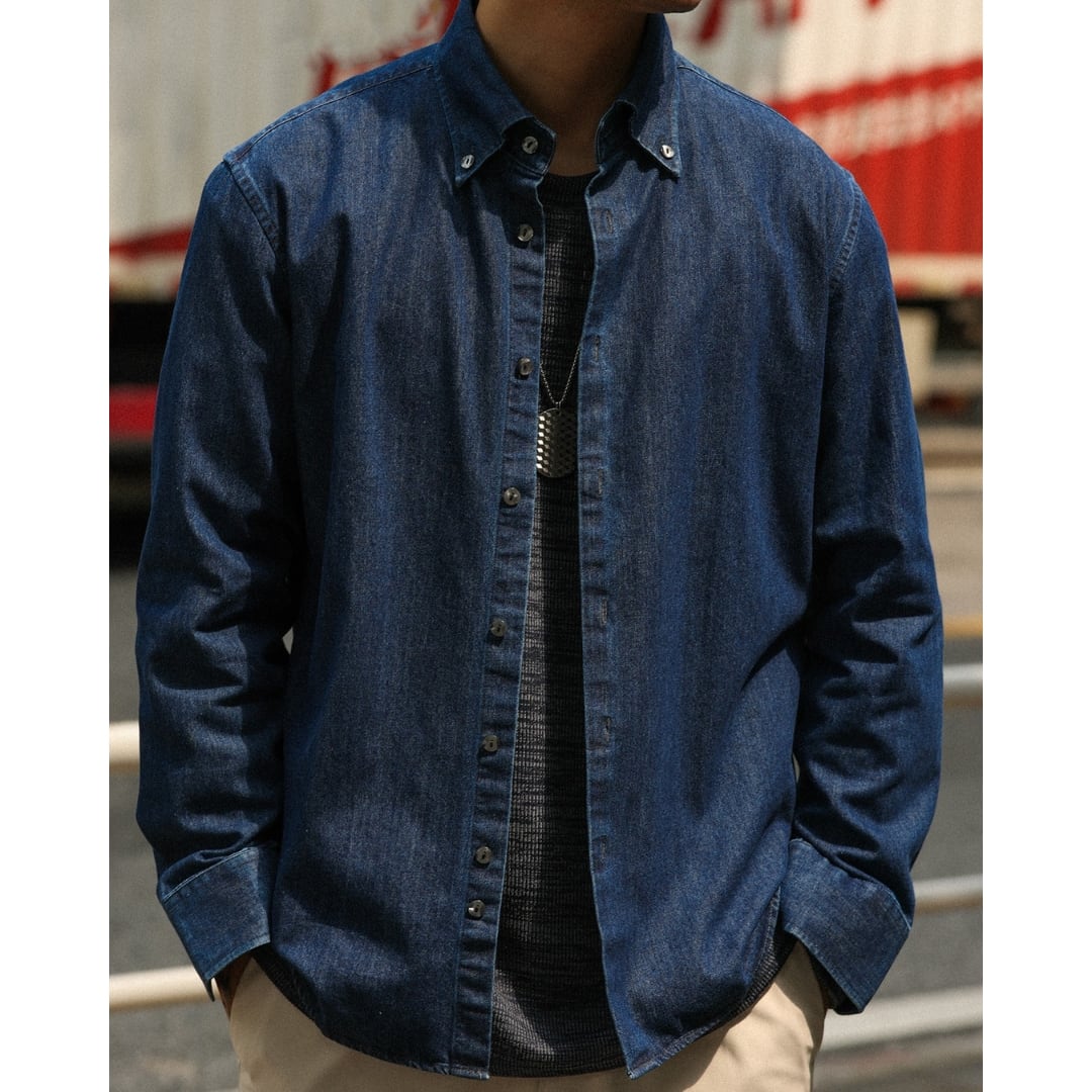 アメリカン レトロデニムシャツ S2115