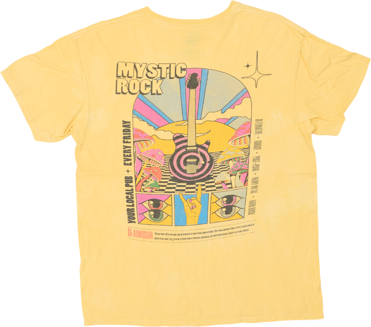 古着 CALL YOUR MOTHER MYSTIC ROCK PSYCHE ART T / コールユアマザー ミスティックロック サイケアート Tシャツ
