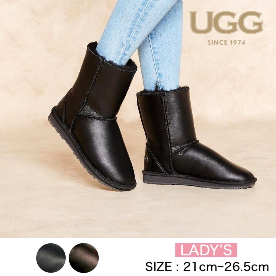 UGG ムートンブーツ　21センチ　黒