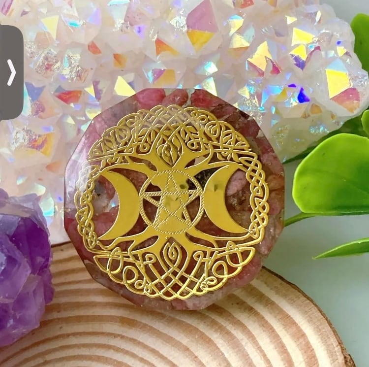 御守りオルゴナイト✨握り石 ツリーオブライフ ロードナイト | NaNaLa