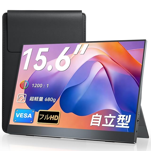 Intehill モバイルモニター 4k 13.4 インチ IGZOスクリーン 黄金比16