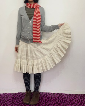 RALPH LAUREN  volume tiered skirt