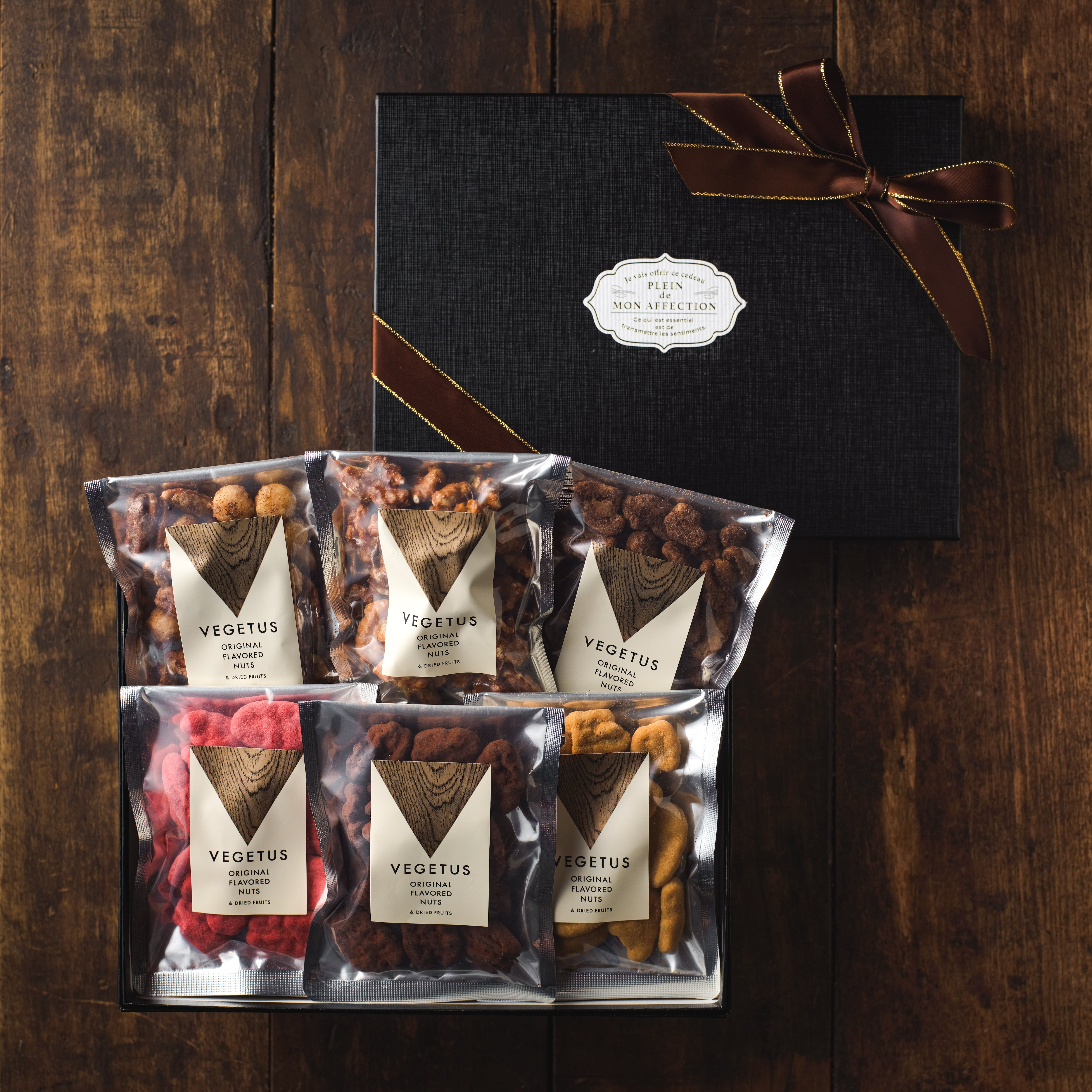 【冬限定】余韻を愉しむ、甘美な宝石箱 スイーツナッツ・スペシャリテ 6種アソート