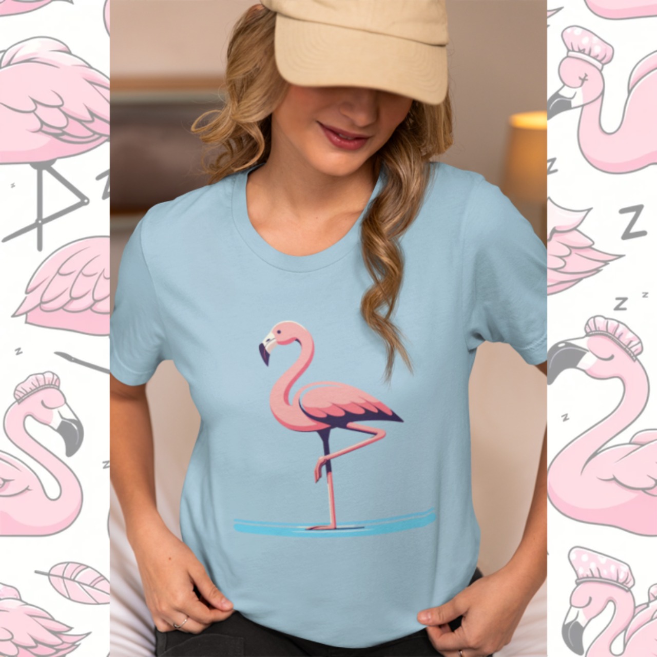 T-shirt -フラミンシンプル 4101