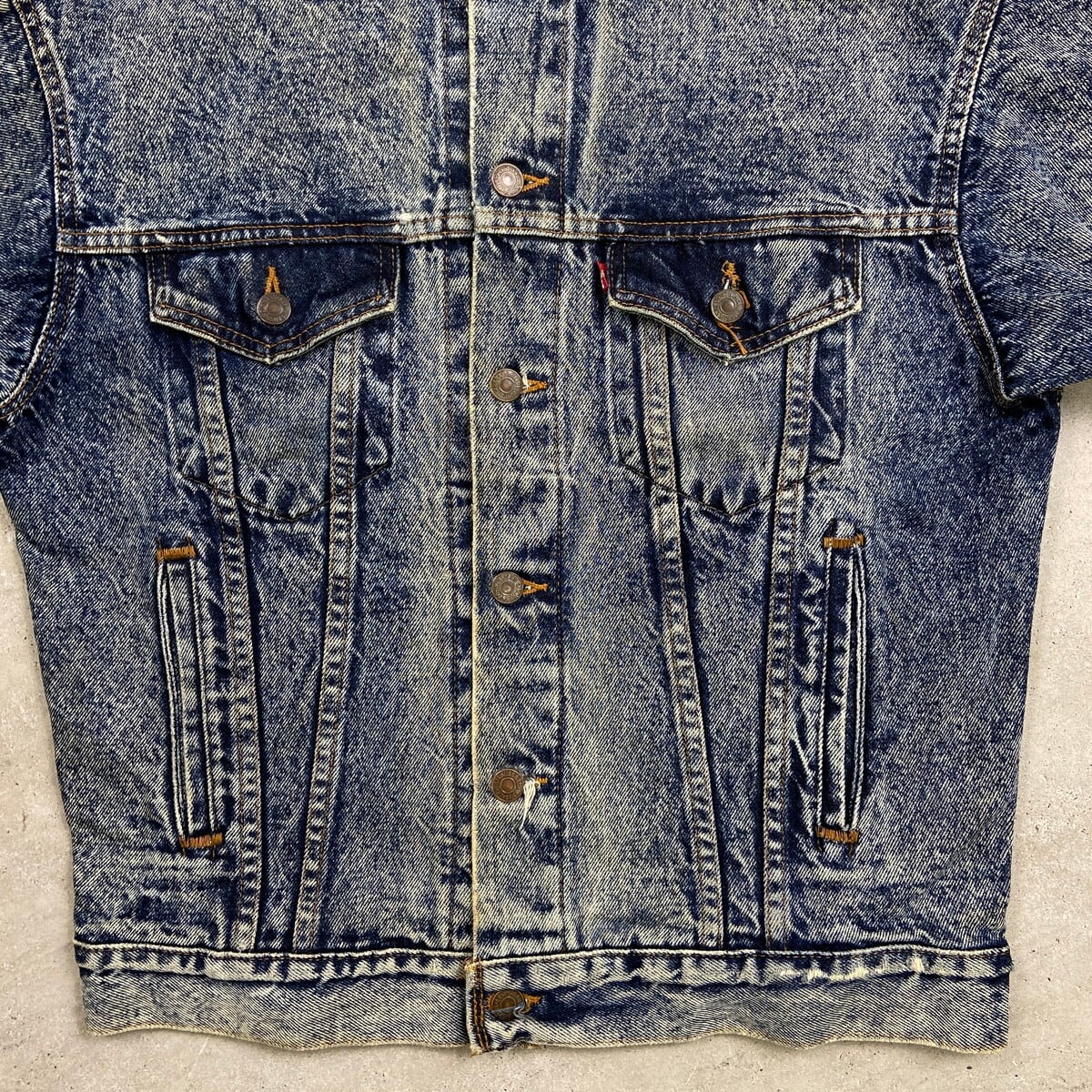 80年代 USA製 Levi's リーバイス 70507 0227 ケミカルウォッシュ