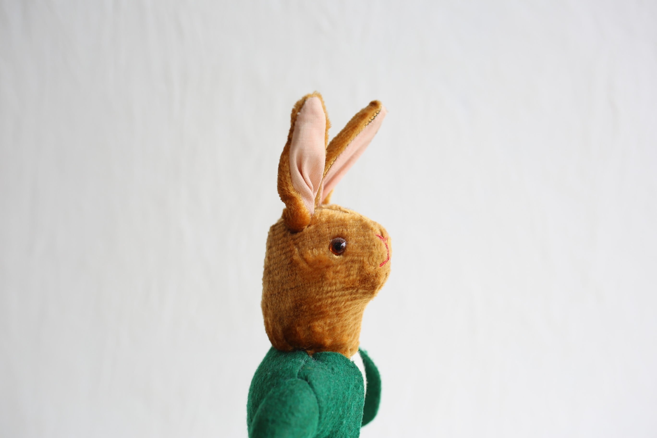 ドイツ アンティーク ヴィンテージ ぬいぐるみ ウサギ 約31㎝ N-04236