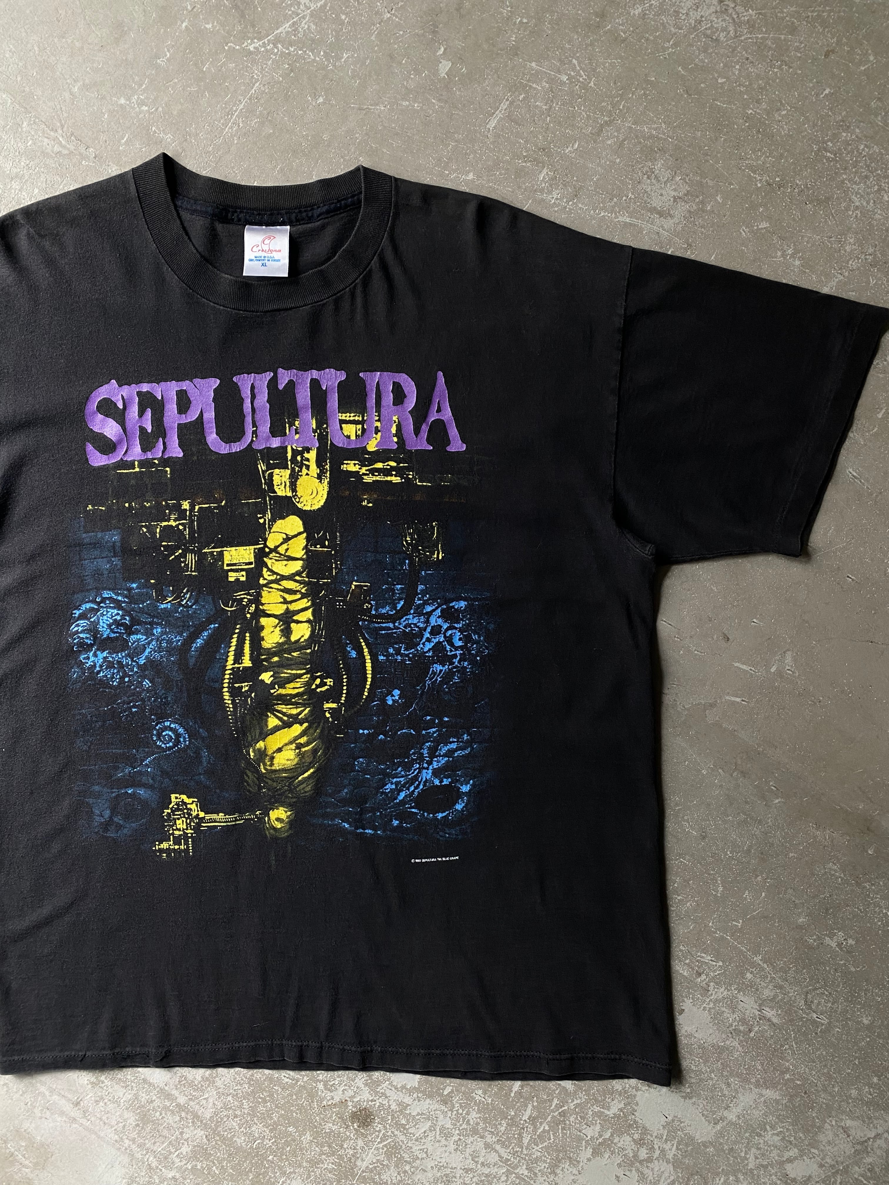 1993s SEPULTURA “ CHAOS AD . ” T-Shirt / vintage ヴィンテージ