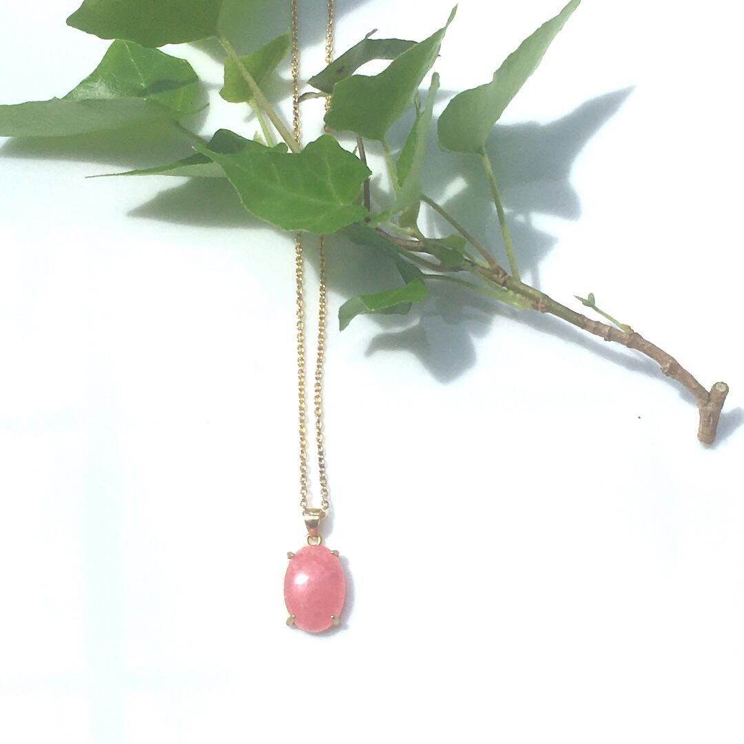 【一点物】✦⋆.·Eternal Rose ─ インカローズの14kgfネックレス⋆.·StarFlowerGallery