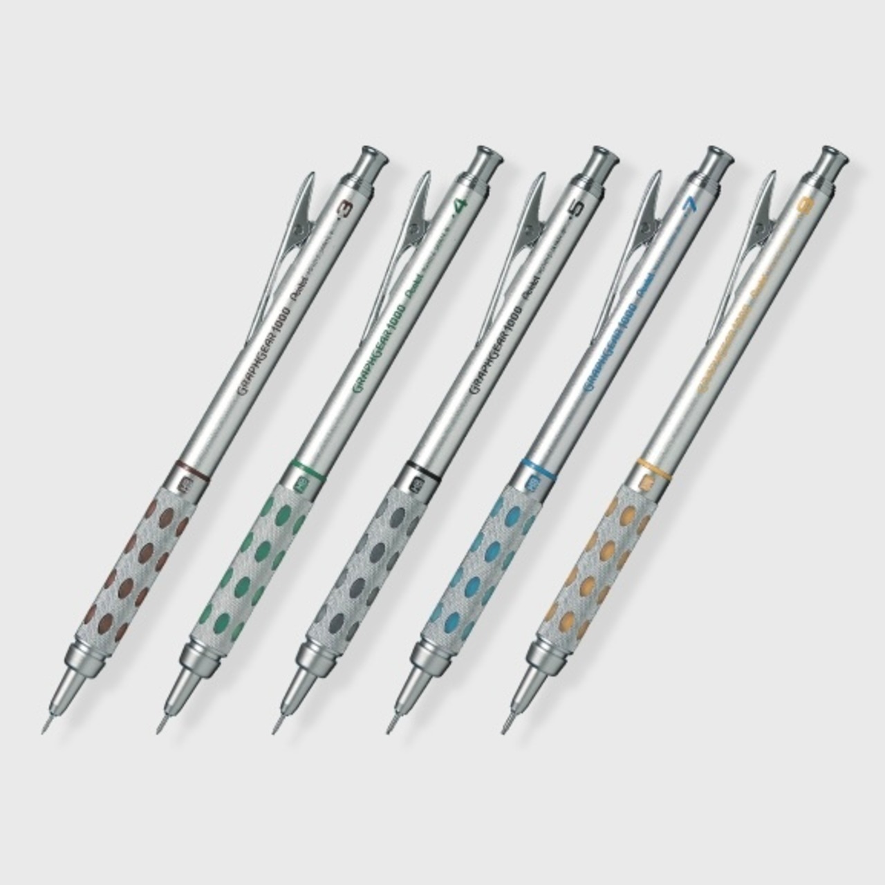 ぺんてる シャープペン グラフギア1000