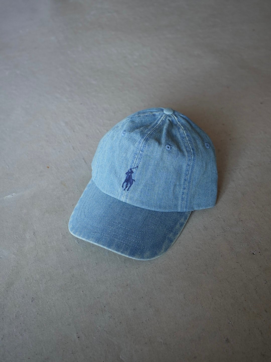 POLO Ralph Lauren【Indigo Denim Ball Cap】 | LARGE LAB TOWN