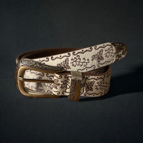 ウエスタンベルト y2k スタッズ 韓国 kpop 古着 アメカジ wb14