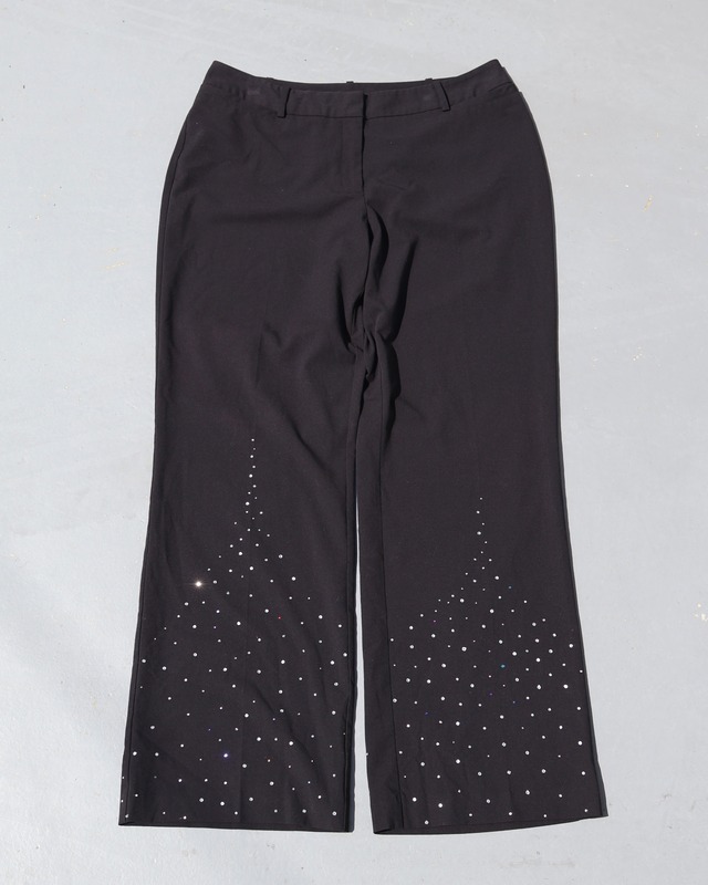GALAXY wide straight slacks 010
