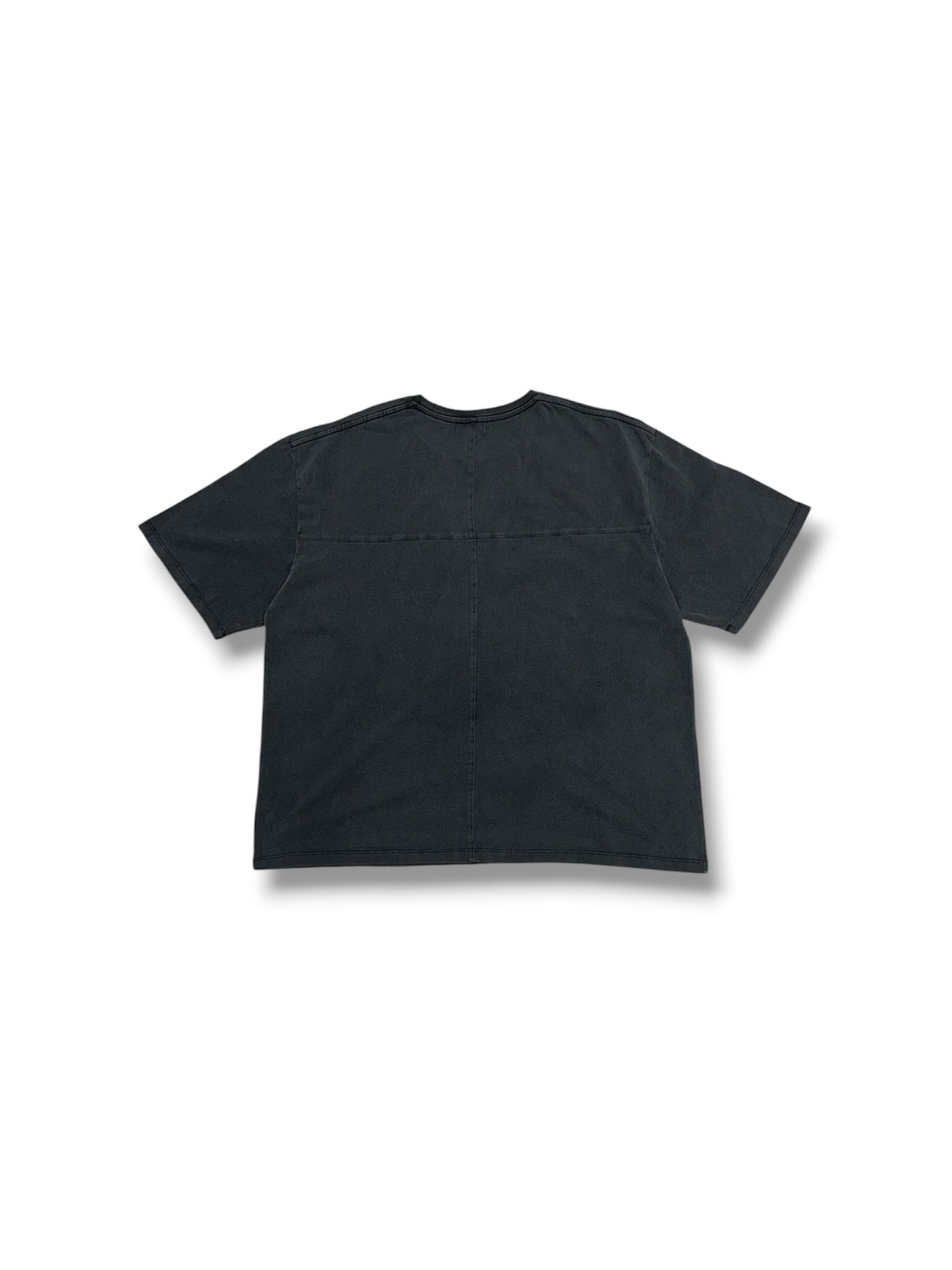 LAST NEST / washed arch logo T-shirts