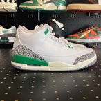 Nike WMNS Air Jordan 3 Retro "Lucky Green" US10w/27cm