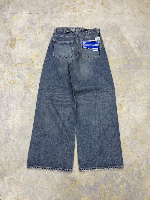 DAIRIKU | “Wide” Vintage Denim Pants | Indigo | HOWDAY