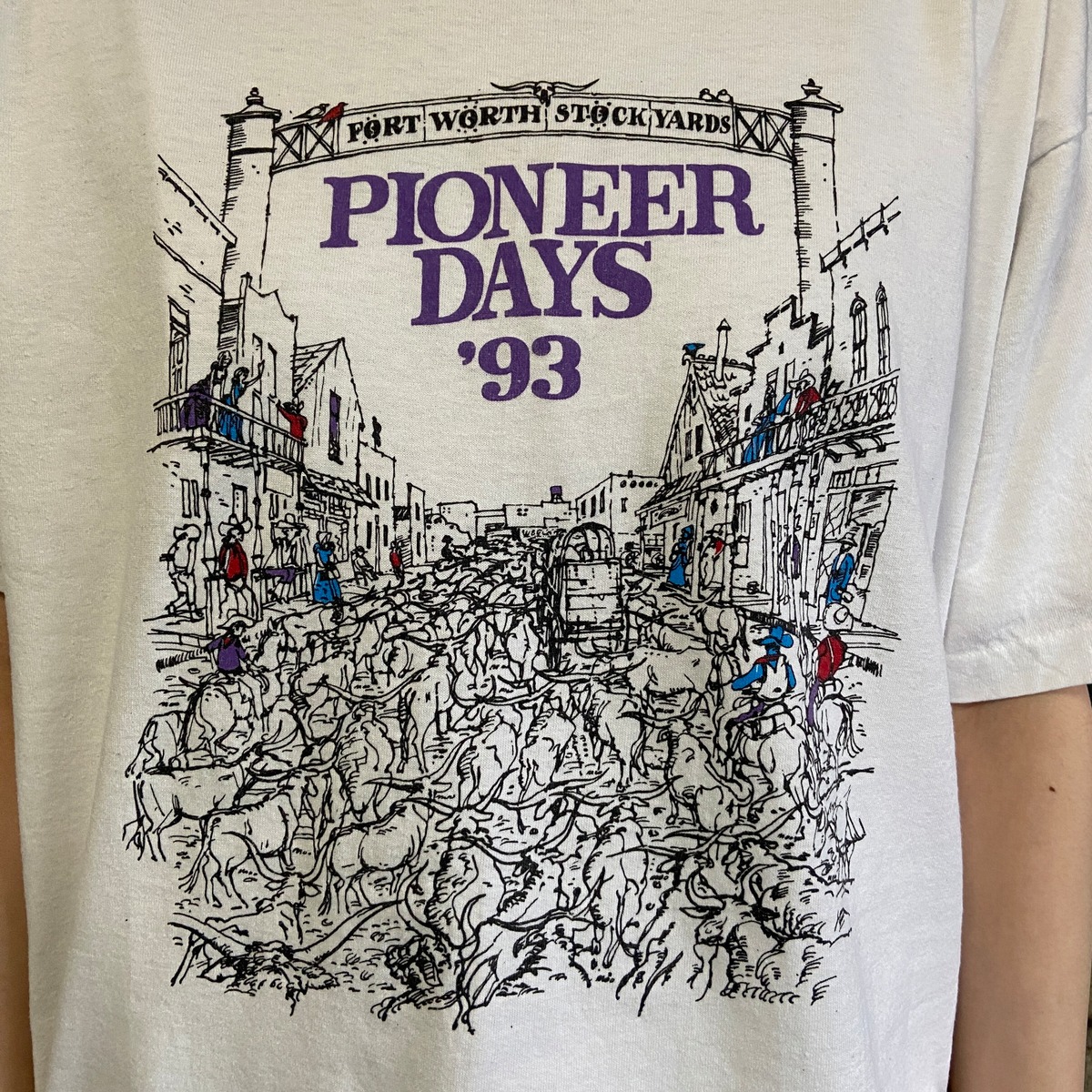 USA製 90年代 FORT WORTH STOCKYARDS PIONEER DAYS 