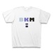 BKM（バイキンマン風）配色Tシャツ