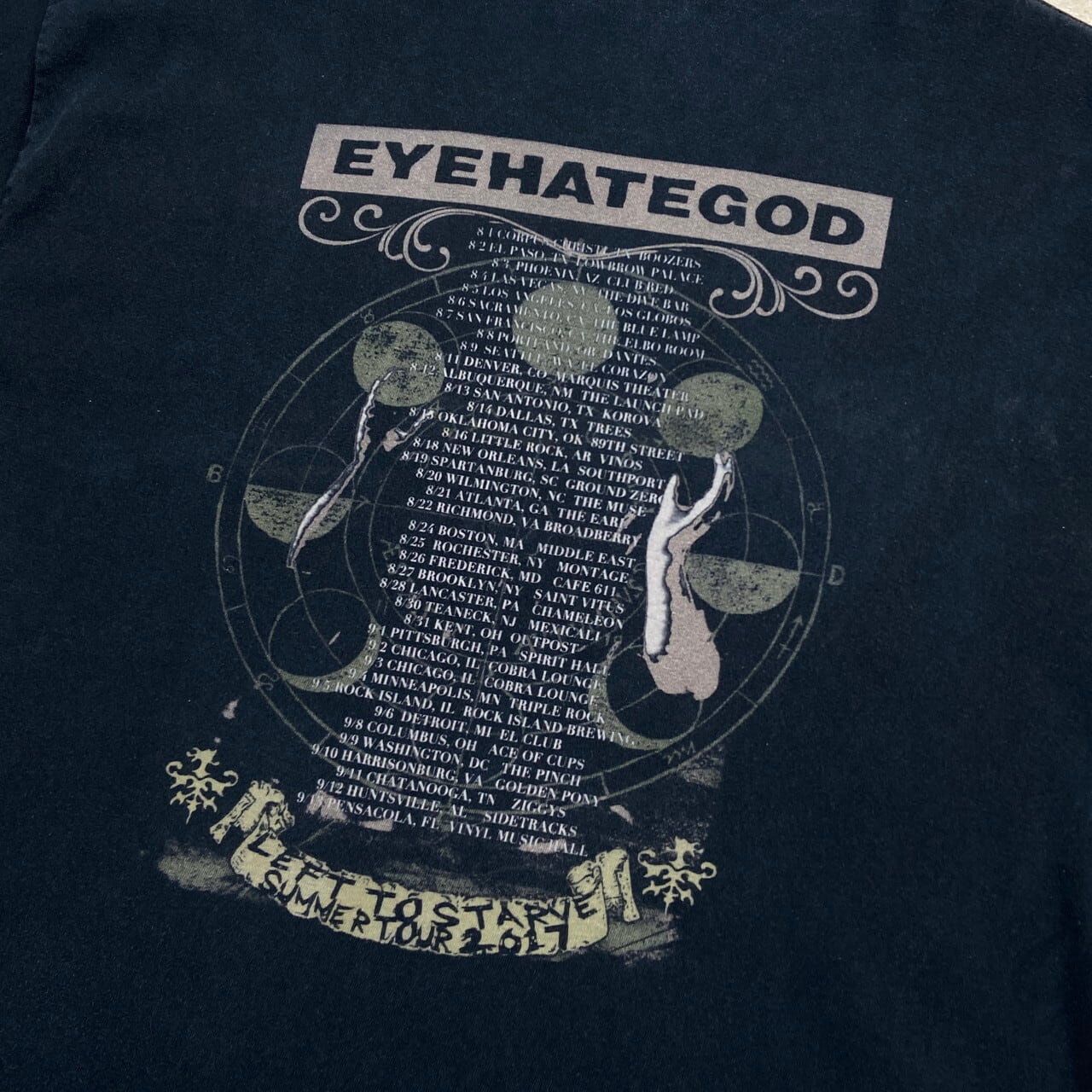 EYEHATEGOD アイヘイトゴッド バンドTシャツ バンT ツアーT メンズXL