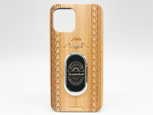 Lighter case(Hawaiian line bamboo)