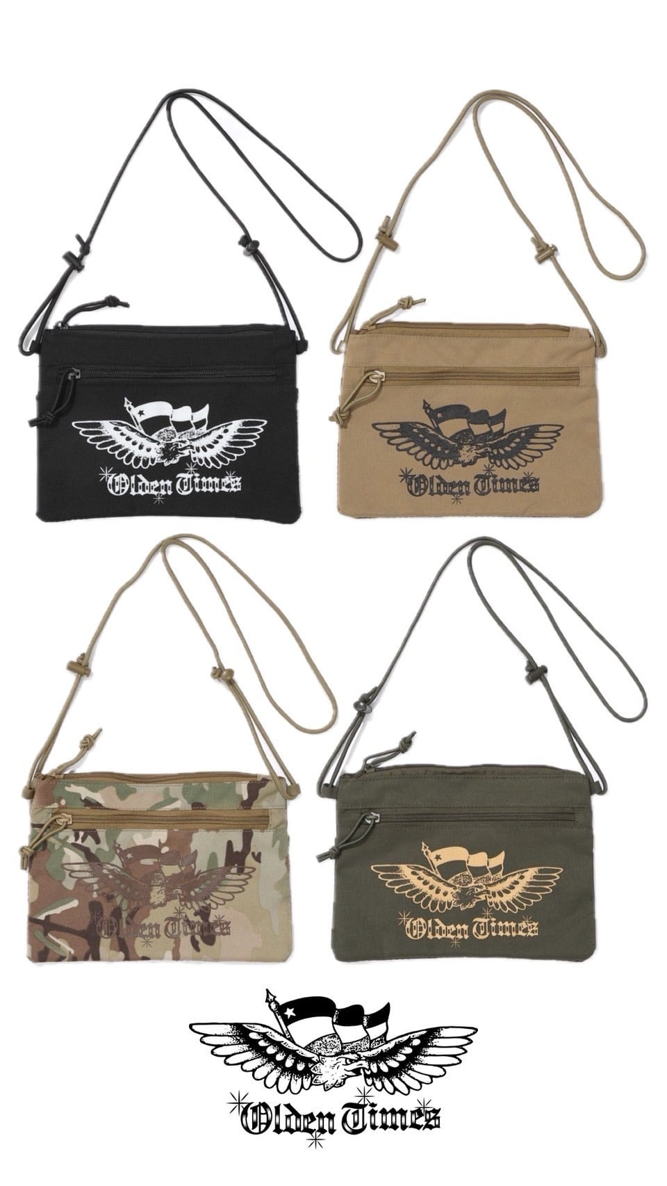 【新作/4色展開】MILITARY SACOCHE BAG