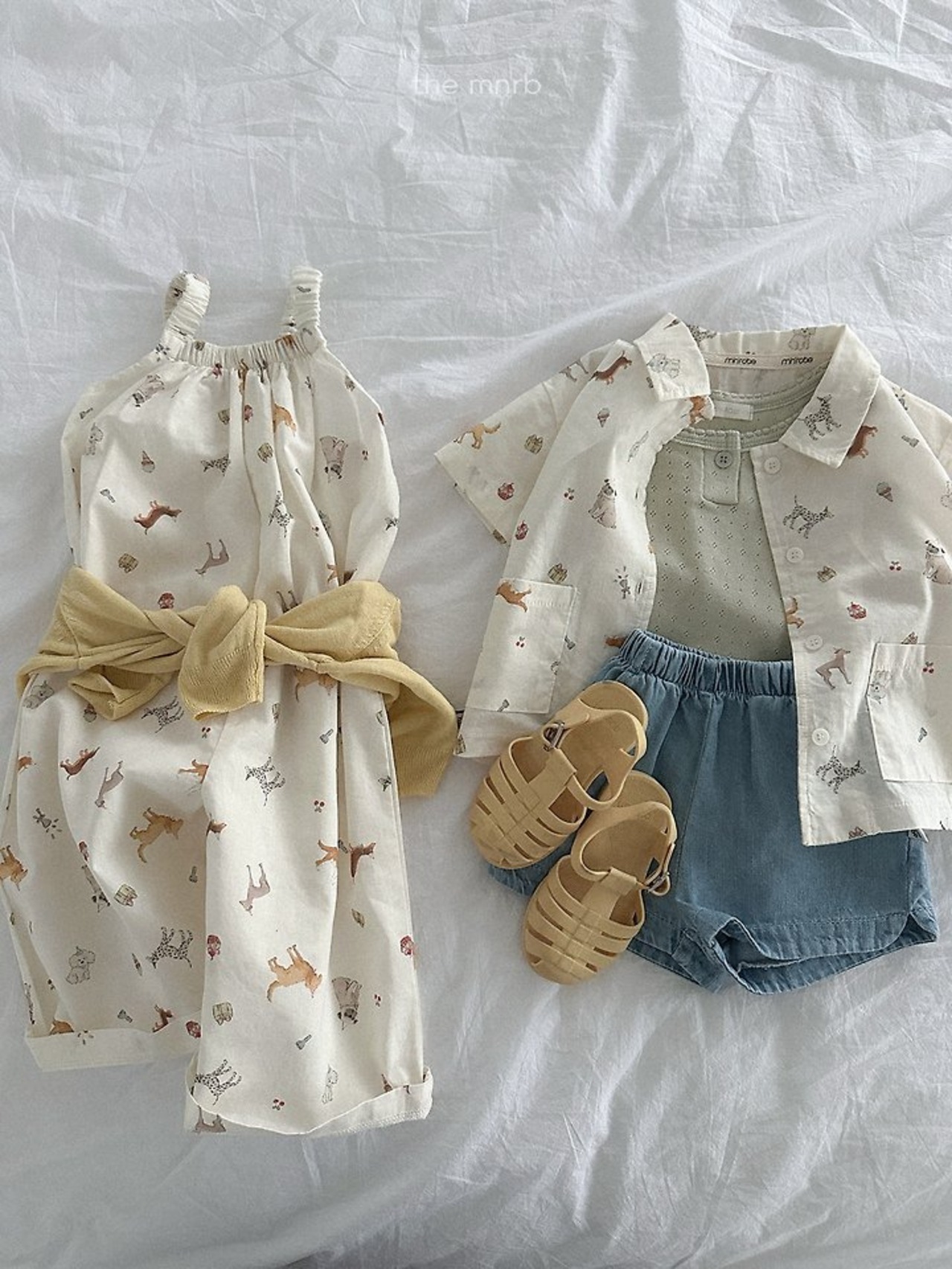 [the mnrb] Multi-sleeve shirt / [미니로브] 멀티반팔셔츠